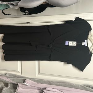Mother, maternity, black, nursing dress